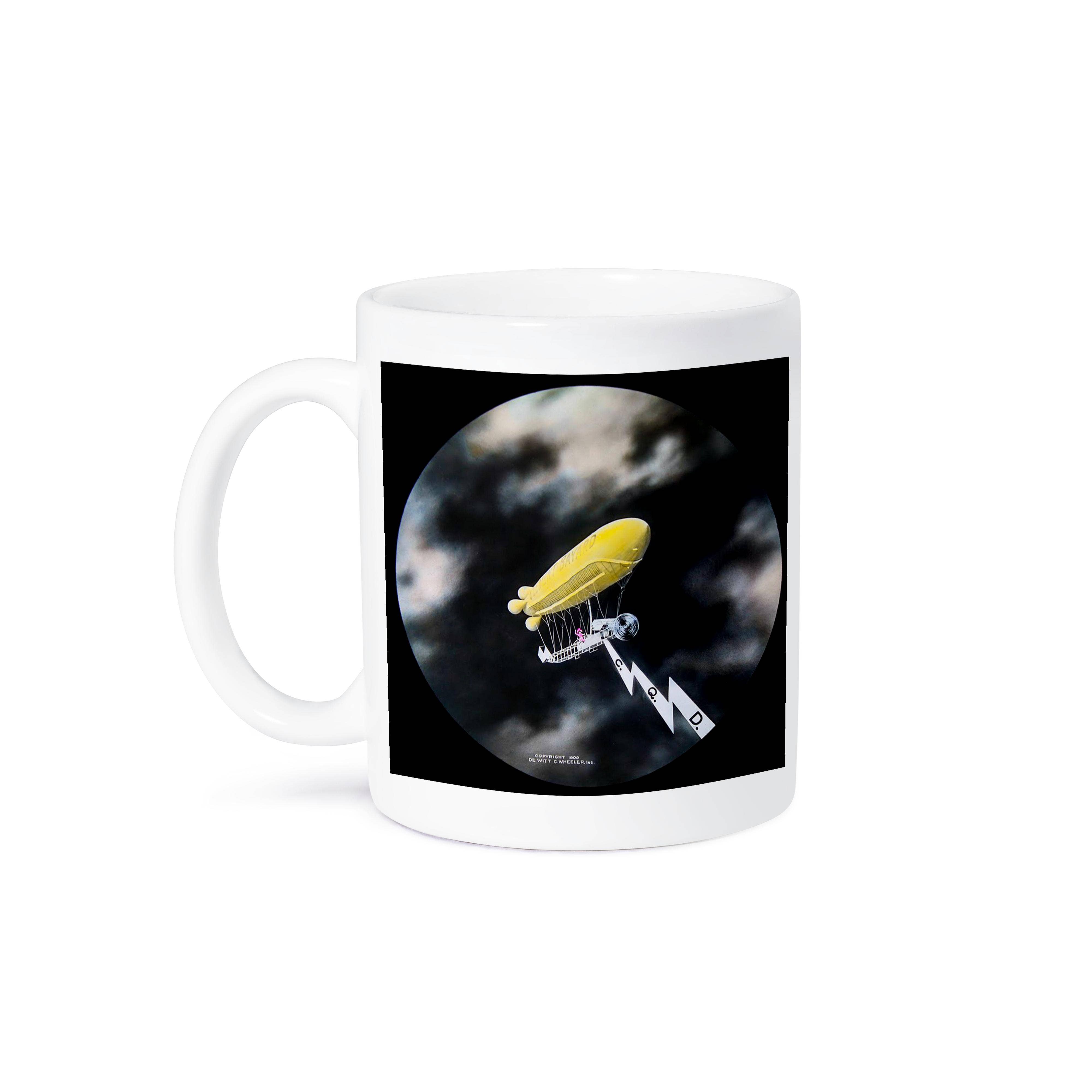 3dRose - Wholesale Coffee Mug - 3dRose, 1909 Zeppelin Airship Magic Lantern Slide Dawn of Aviation, Mug8