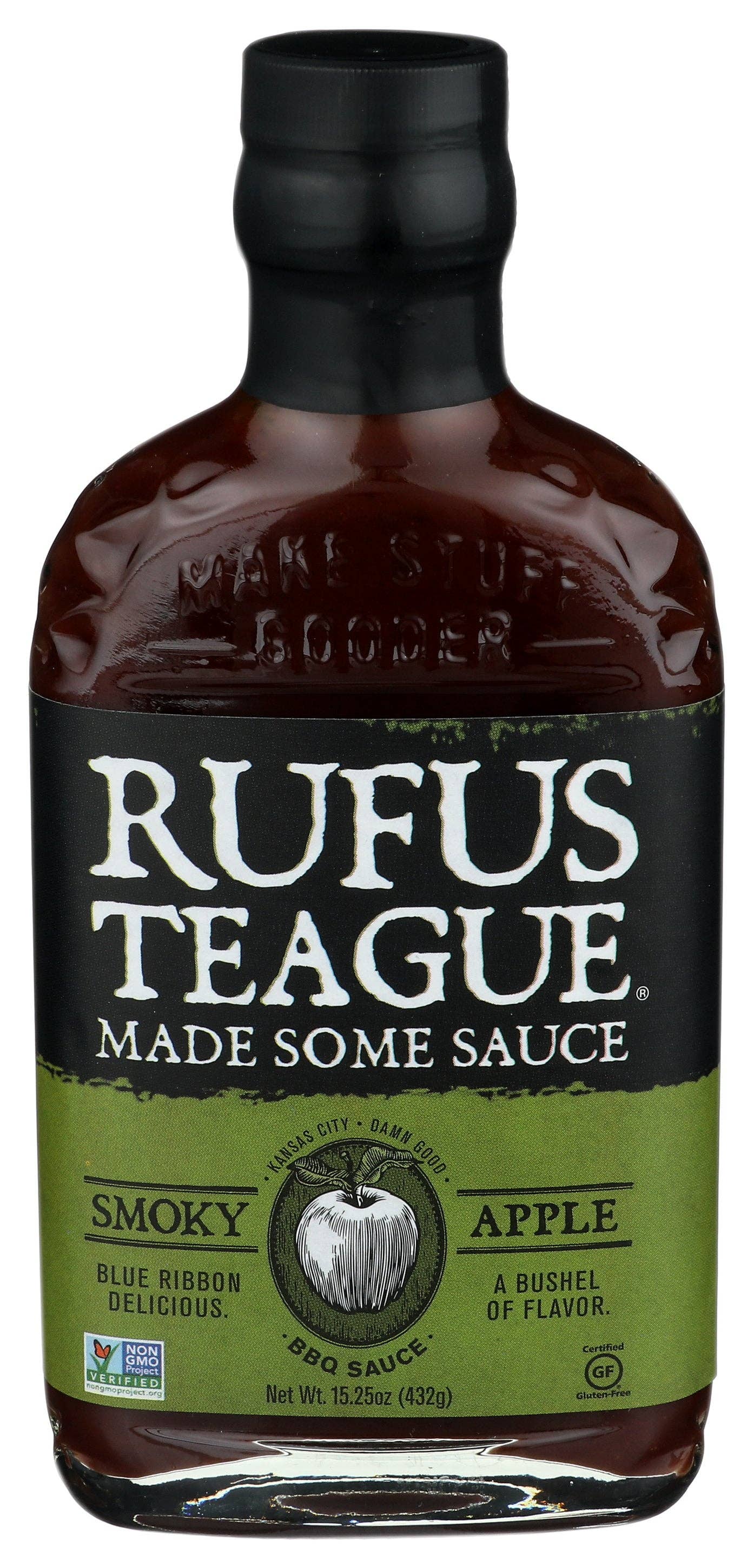 Everyday Supply Co - Wholesale BBQ Sauce - RUFUS TEAGUE SAUCE BBQ APPLE MASH - Case of 6