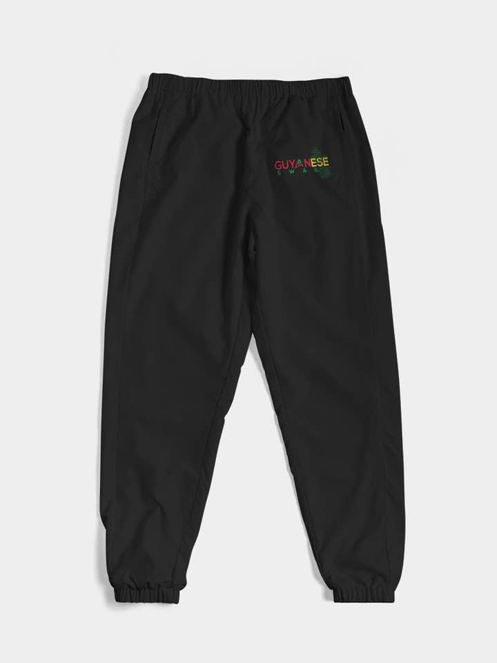 Black Guyanese Swag Guyana Map Men's Sweat Pants for wholesale on Faire7