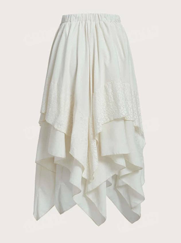 SALINA TRADING INC - Wholesale Skirt - Women's - Women Gothic Punk Lace Stitching Halloween Skirt8