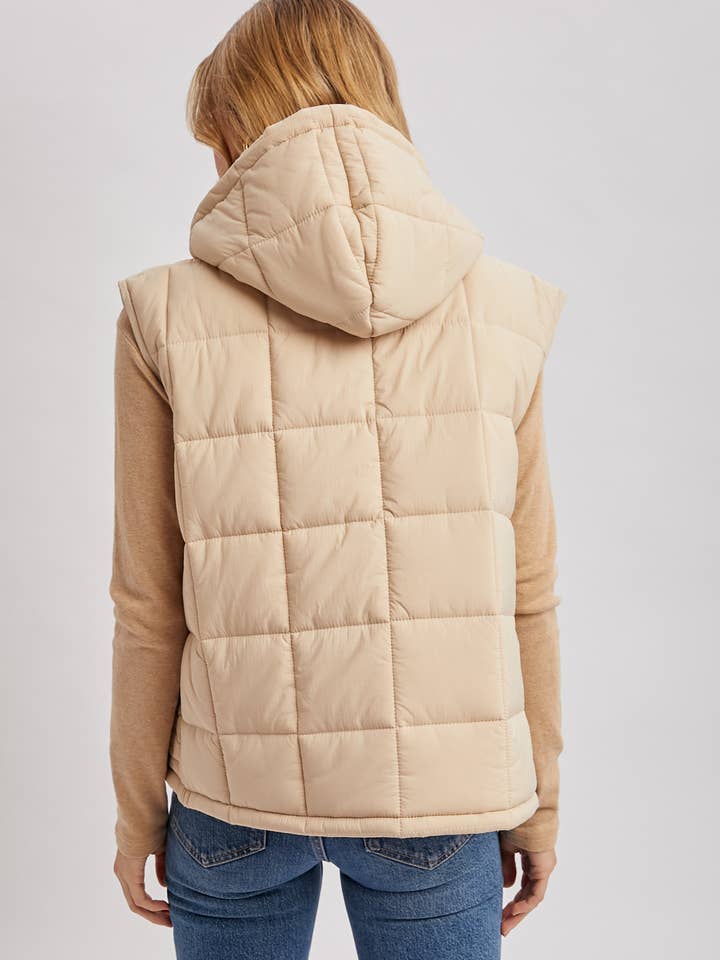 Bluivy – Colete - Mulher por atacado – COLETE COM CAPUZ COM ZÍPER5