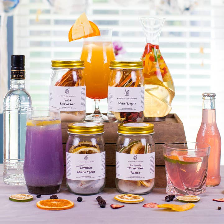 Kristin's Koncoctions - Wholesale DIY Drink Kit - Mason Jar Cocktail Kits | 22 Delicious Recipes