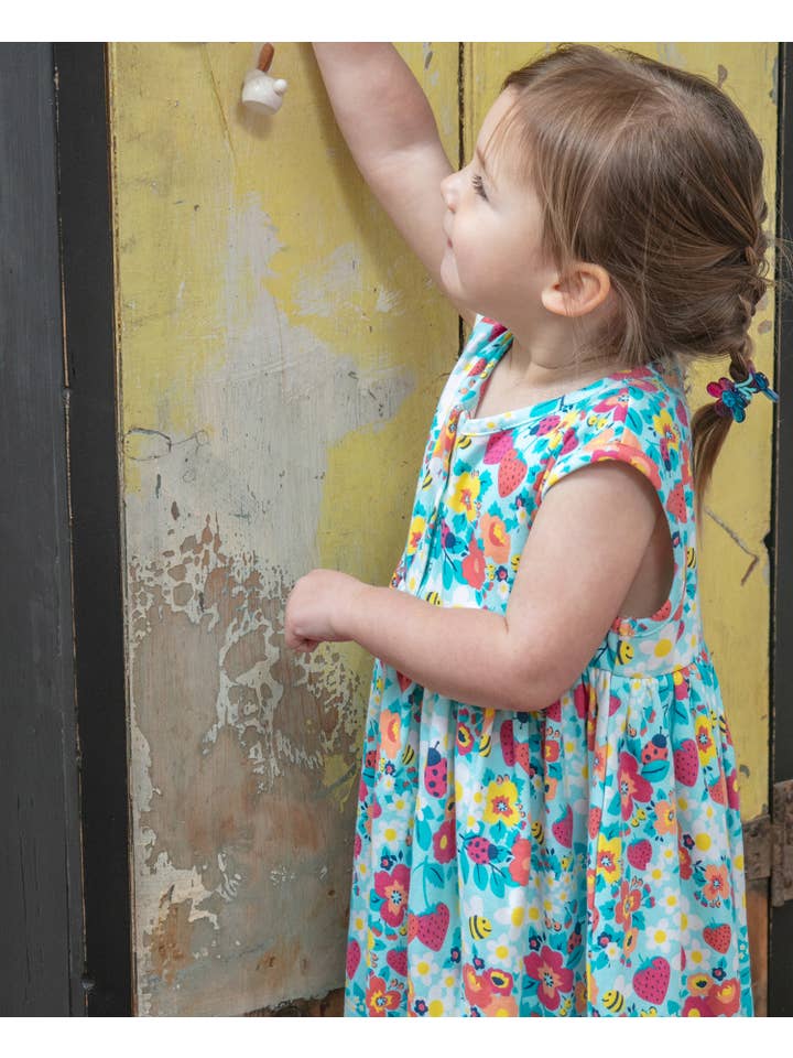 Piccalilly - Wholesale Dress - Kids - DRESS - Strawberry Fields4