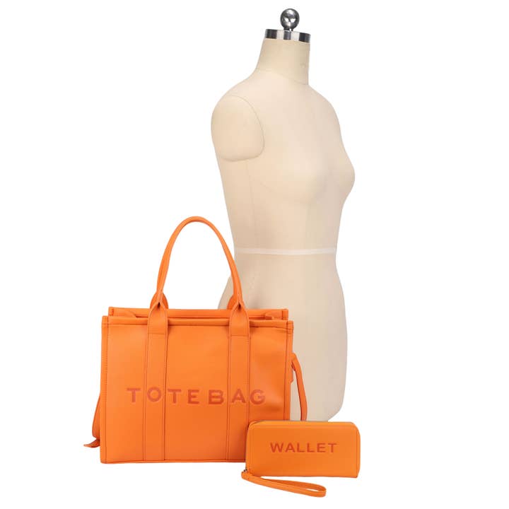 KAYLA+AVA - Wholesale Tote Bag - Women's - ARIANA TOTE SET WITH WALLET18