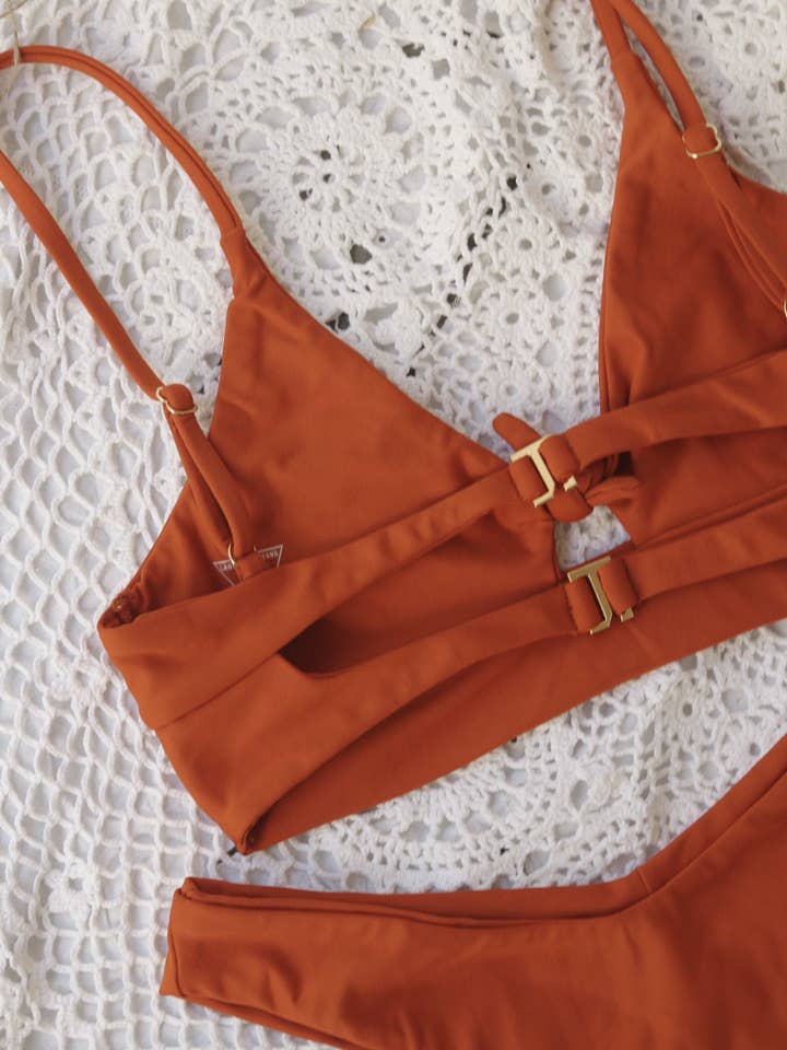 Top Madison em Laranja Queimado por atacado de Lagoon Designs