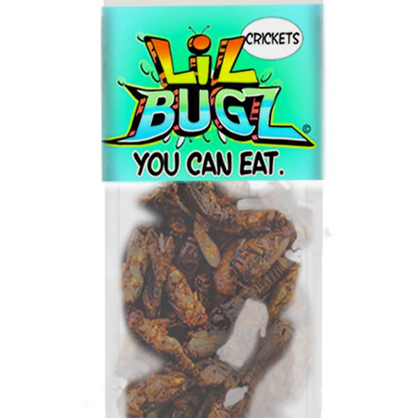 EntoLife Edible Insects - Crickets, Ants & Scorpions! - Wholesale Party Favor - Lil Bugz You Can Eat | Whole Roasted Crickets