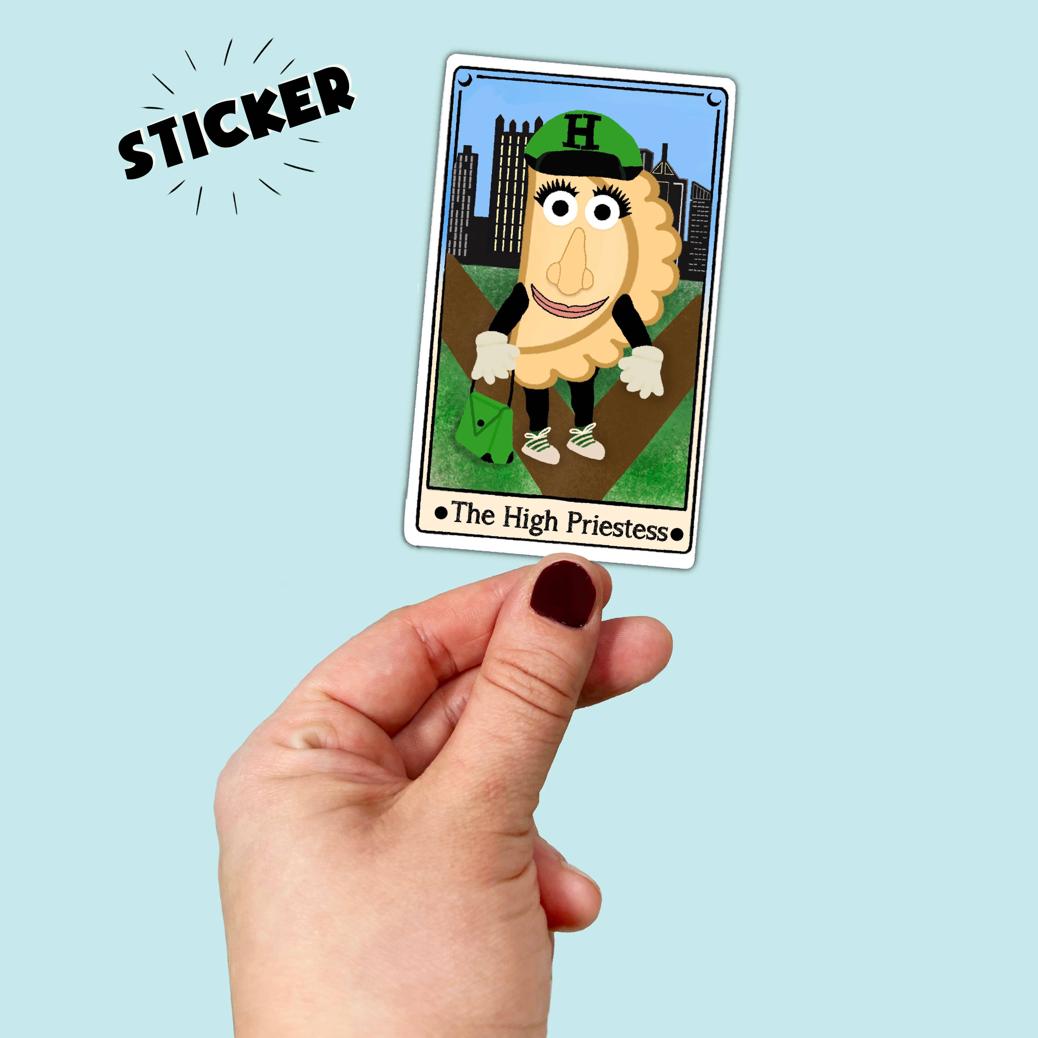 Songbird Artistry - Wholesale Sticker - Waterproof Vinyl jalapeño Hannah Pierogi Tarot Card Sticker 0