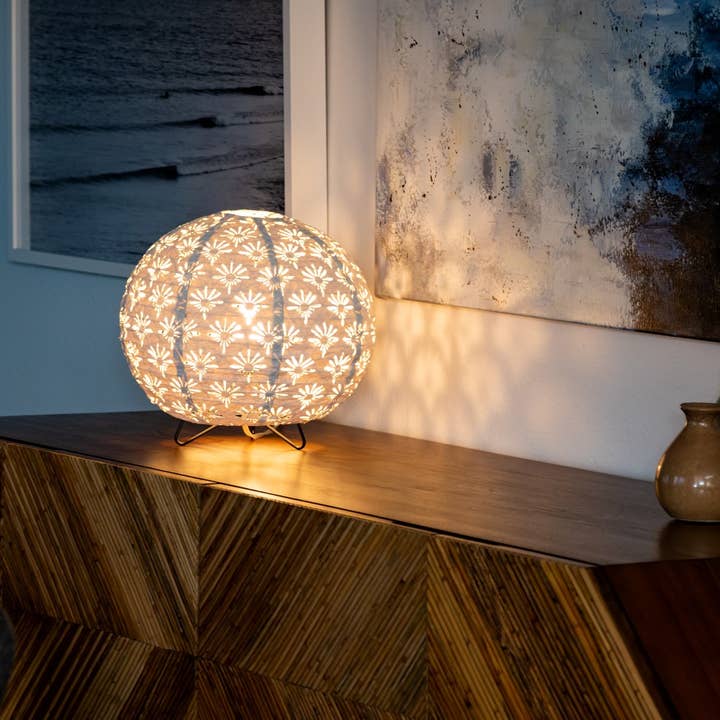 Allsop Home & Garden - Wholesale Accent/Desk Lamp - Stella Solace Indoor Table Lamp - 12" Globe Deco6