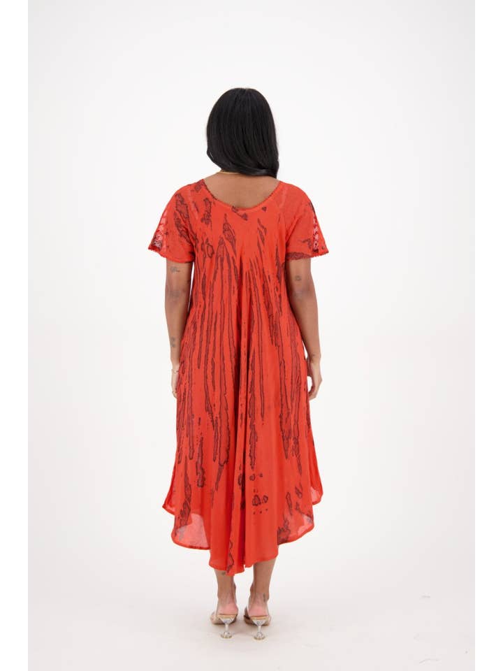 Cap Sleeve Assorted Umbrella Dresses 22124 for wholesale on Faire