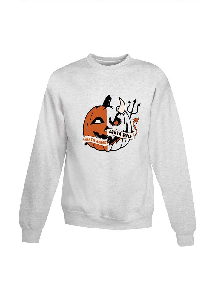 Sweet Evil Crewneck for wholesale by Clara Nova