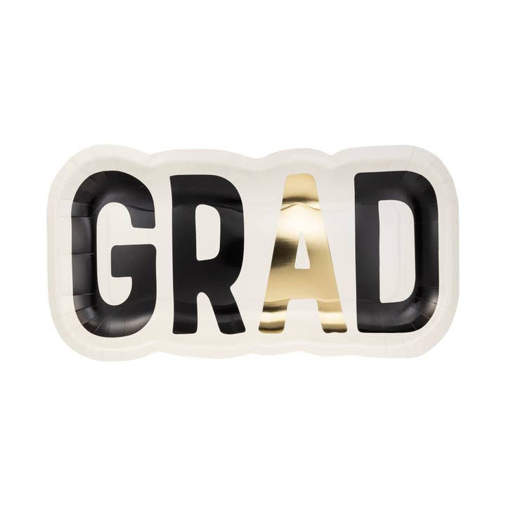 My Mind’s Eye - Wholesale Disposable Plate - GRD1044 - GRAD Shaped Paper Plate