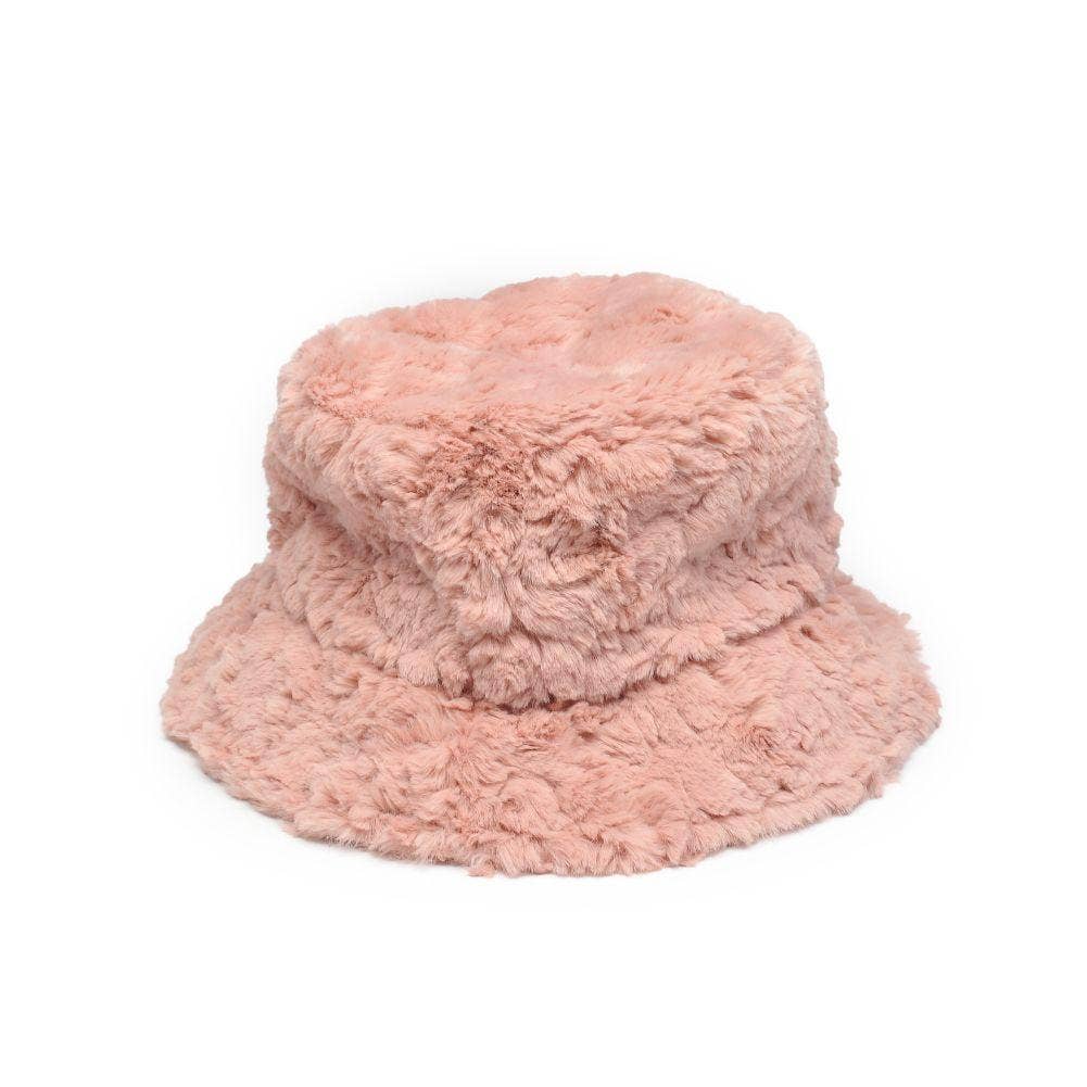Urban Expressions – Engroshandel Bucket hat - Dame – Faux Fur Bucket Hat5