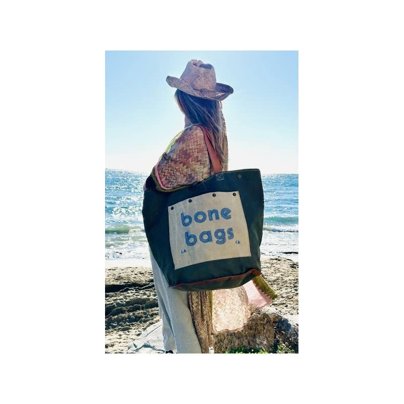 Casa Natura Design SL – wholesale Strandväska – Retro strandväska Rr39 i återvunnen militärcanvas4