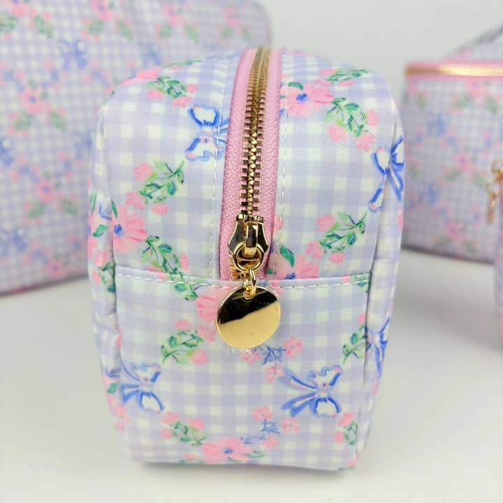 Beauty Stash - Wholesale Makeup/Cosmetic Bag - Lavender Valley Nylon Collection