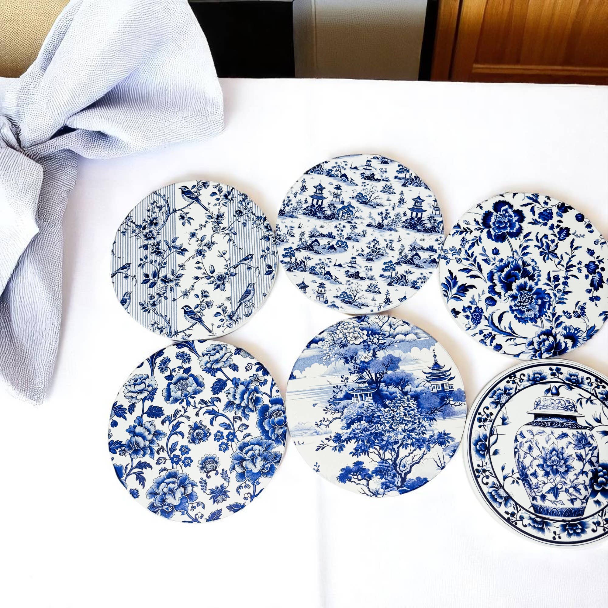 Gia Roma - Wholesale Onderzetters - Chinoiserie Halloween Onderzetters, Luxe Herfst Huisdecoraties74