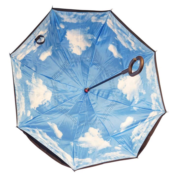 Nupouch / Nufoot - Vente Parapluie – femme - Parapluie inversé Topsy Turvy - 31 couleurs et motifs magnifiques45