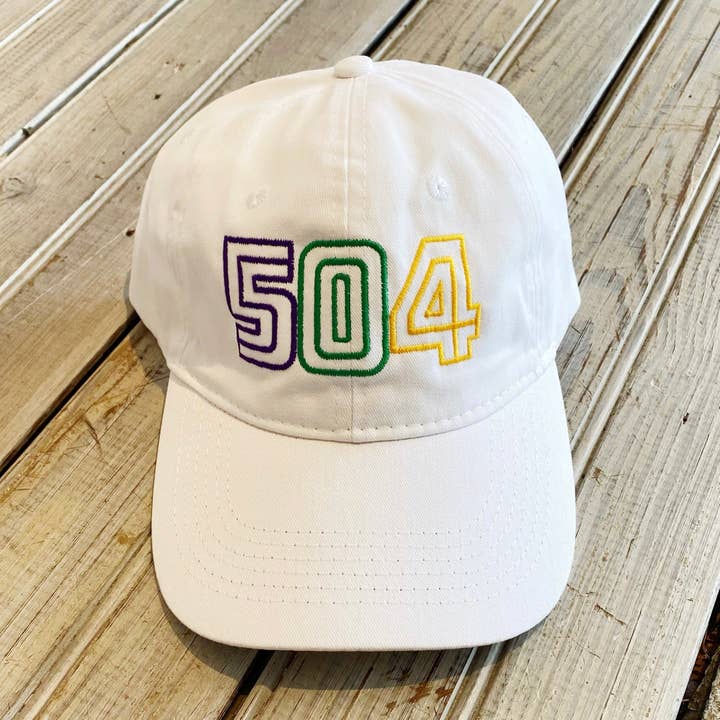 Nola Mercantile - Vente Casquette de baseball – unisexe - Chapeau de Mardi Gras 504