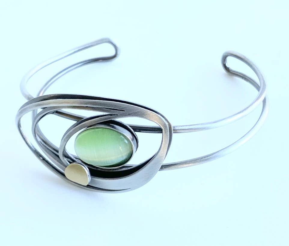 Christophe Poly / Crono Design - Vente Bracelet manchette - BRACELETS (B) - Manchette en fil en tailles 1 et 2, toutes deux ajustables6