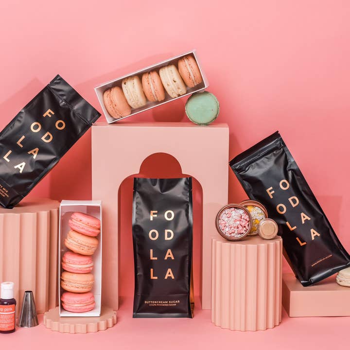 FOOD LA LA - Wholesale DIY Food Kit - DIY French Macaron Baking & Decorating Kit1