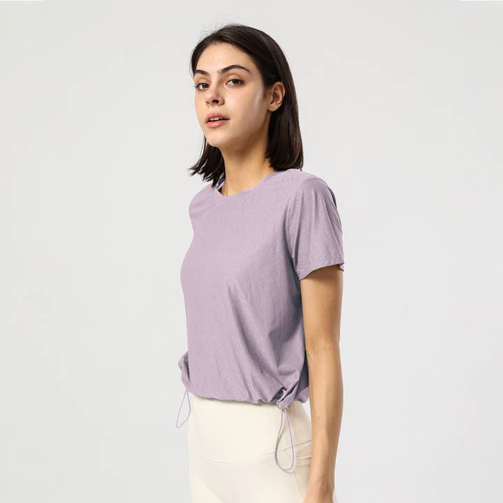 Sodalemon - Wholesale Sporttop - Dames - Verstelbaar sneldrogend T-shirt met ronde hals4