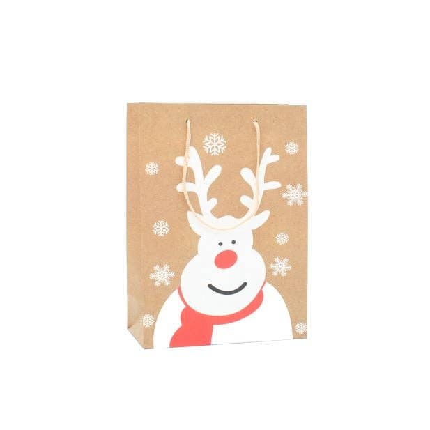 Inca UK – wholesale Gift bag – 23.5x17.5x8cm. Cartoon Reindeer Christmas Gift Bag1