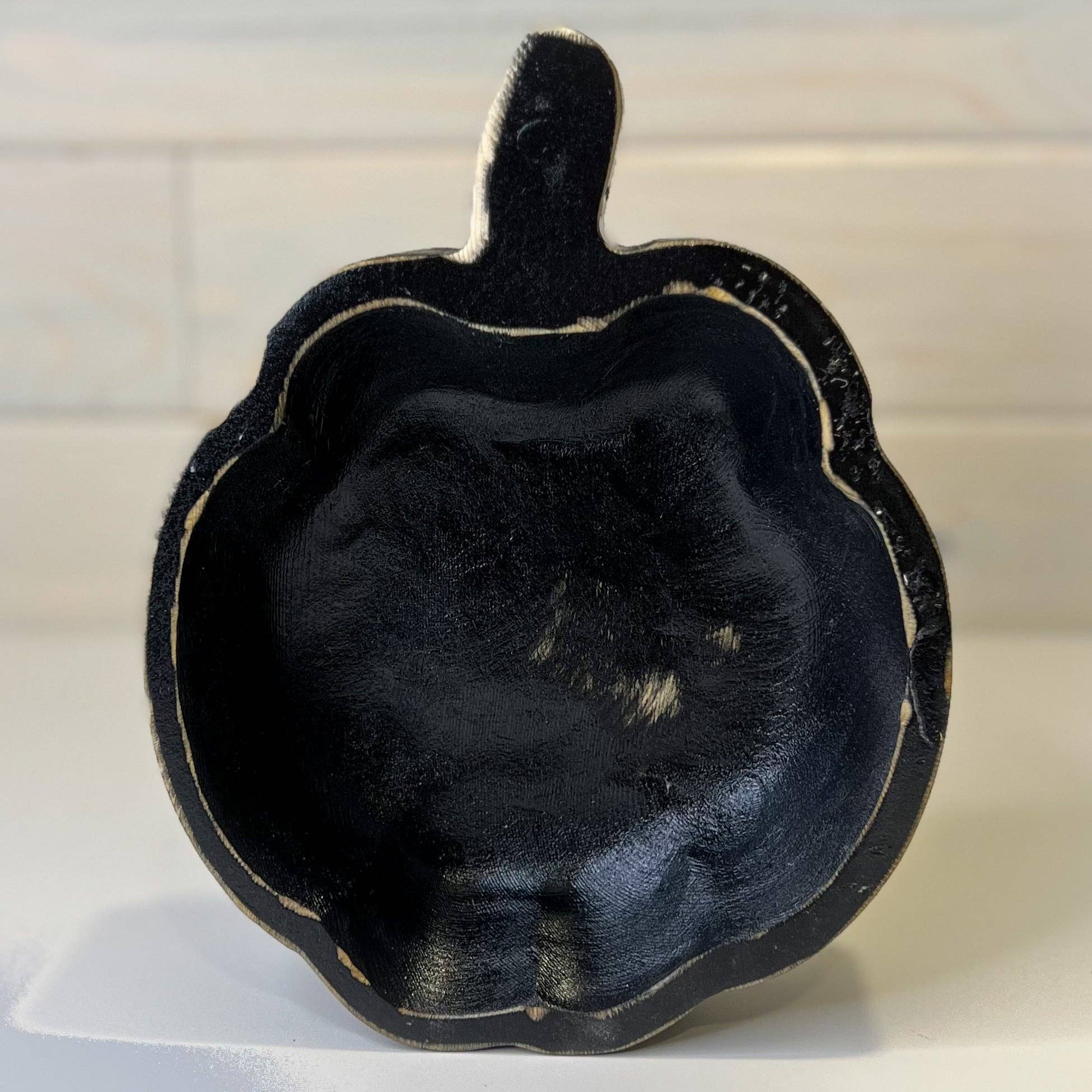 Wood Bowl Candle Supply - Wholesale Candle Holder - Pumpkin Wood Dough Bowl | Candle Ready | 1.5 lbs. Wax2