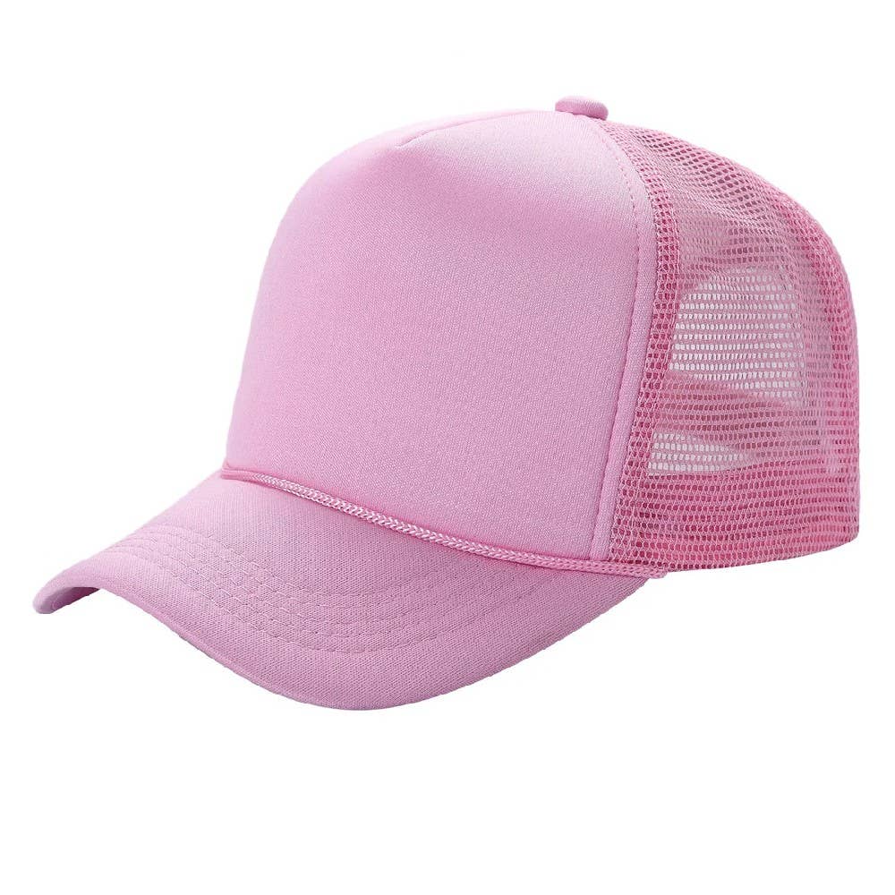DOBBI – wholesale Hatt - Barn – Sponge Trucker Mesh Barnkepsar10