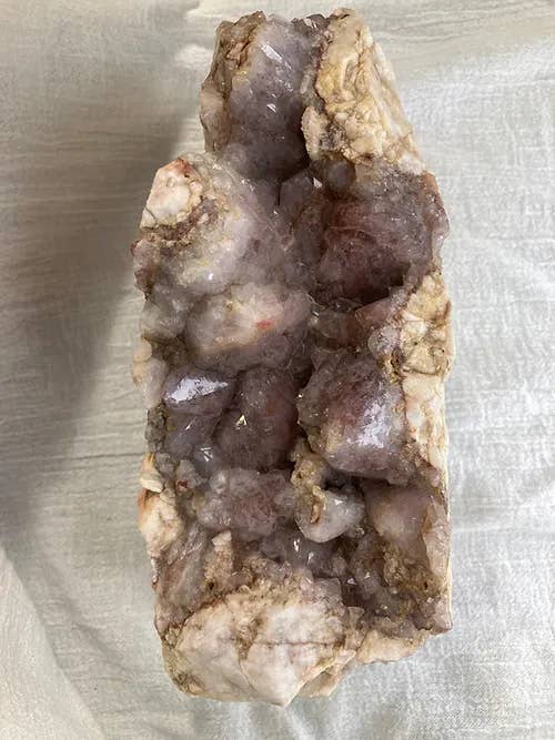 5lb Moroccan "Rose" Amethyst Statement Geode for wholesale by Prettygoods