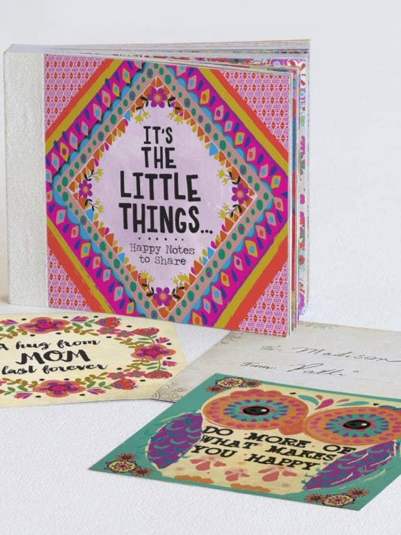Happy Notes It's The Little Things for wholesale by Care & Share Giftware
