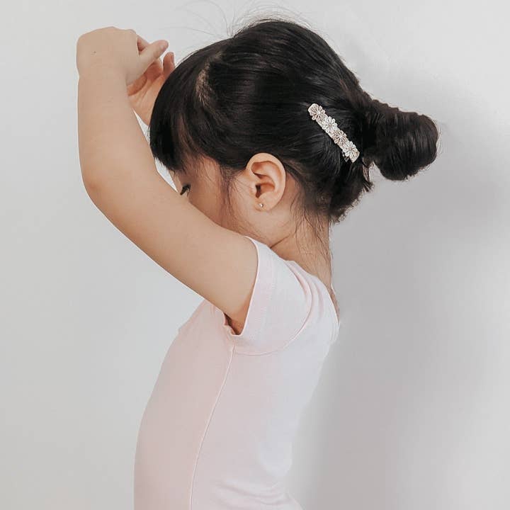 clipe floral neutro por atacado de Mai & I