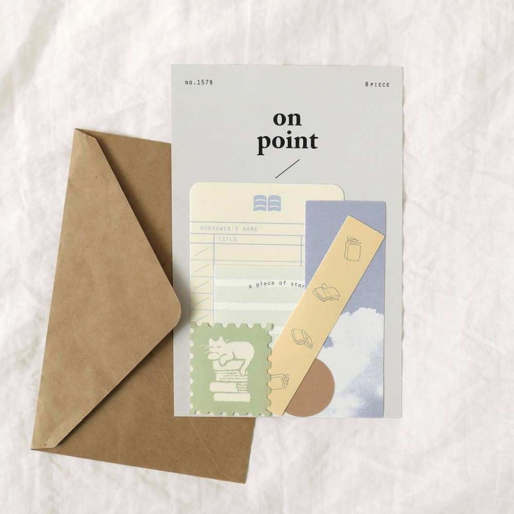Suatelier design - Wholesale Stationery/Notecard Set - On point.100