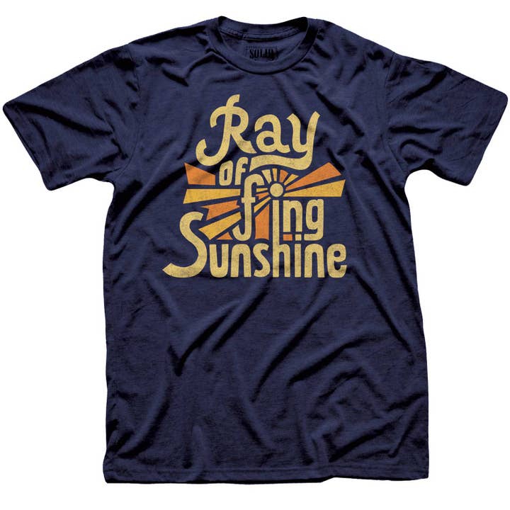 Navy Ray of F'ing Sunshine T-shirt for wholesale on Faire