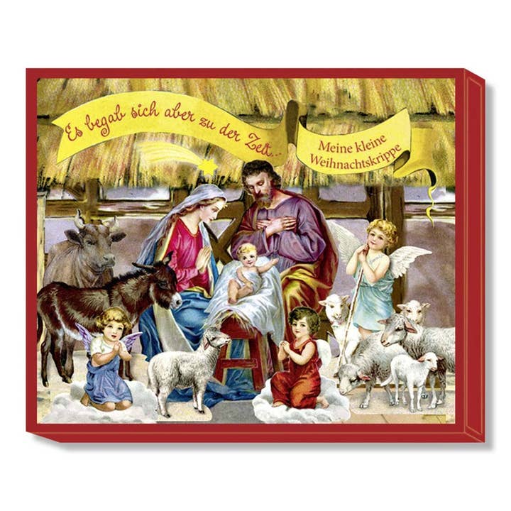 Free Standing Nativity Scene for wholesale by Alison Gardiner US