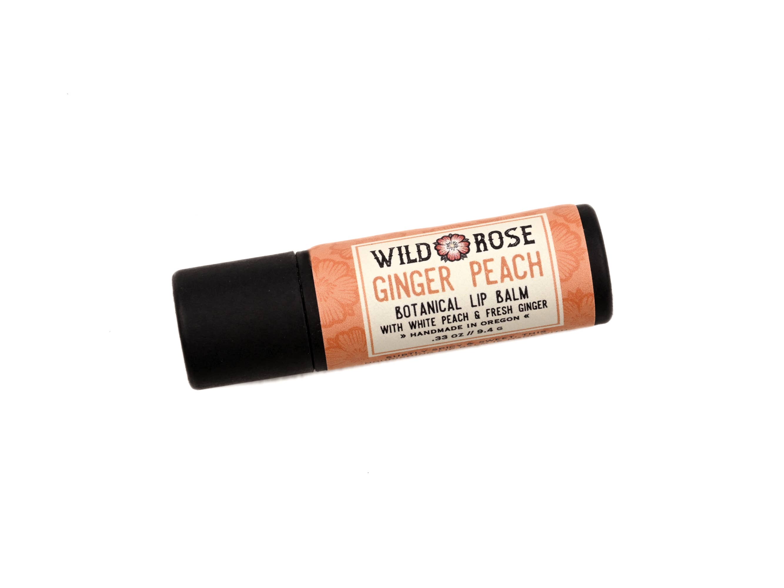 Wild Rose Herbs - Wholesale Lip Balm - Ginger Peach Lip Balm1