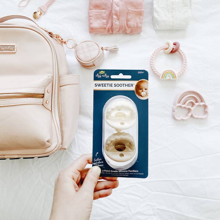 Itzy Ritzy - Wholesale Pacifier - Baby - *NEW SIZE* Sweetie Soother™ Pacifier Sets (2-pack)19
