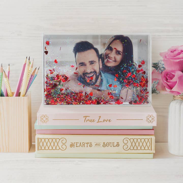 Hearts Photo Snow Picture Frame for wholesale by Neil Enterprises