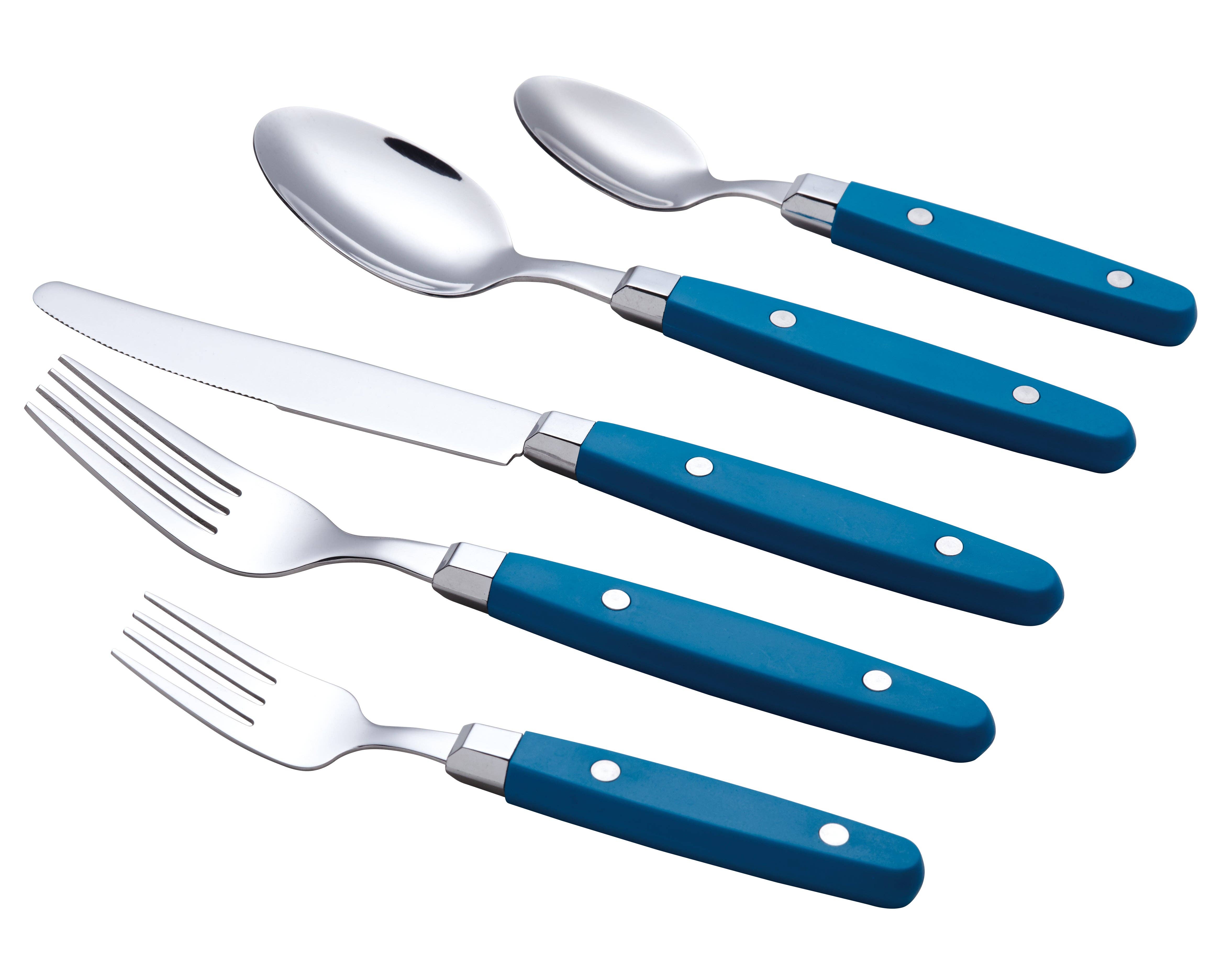 ANNOVA - Venta al por mayor Conjunto de cubiertos - Juego de Cubiertos Retro ANNOVA de 20 Piezas59