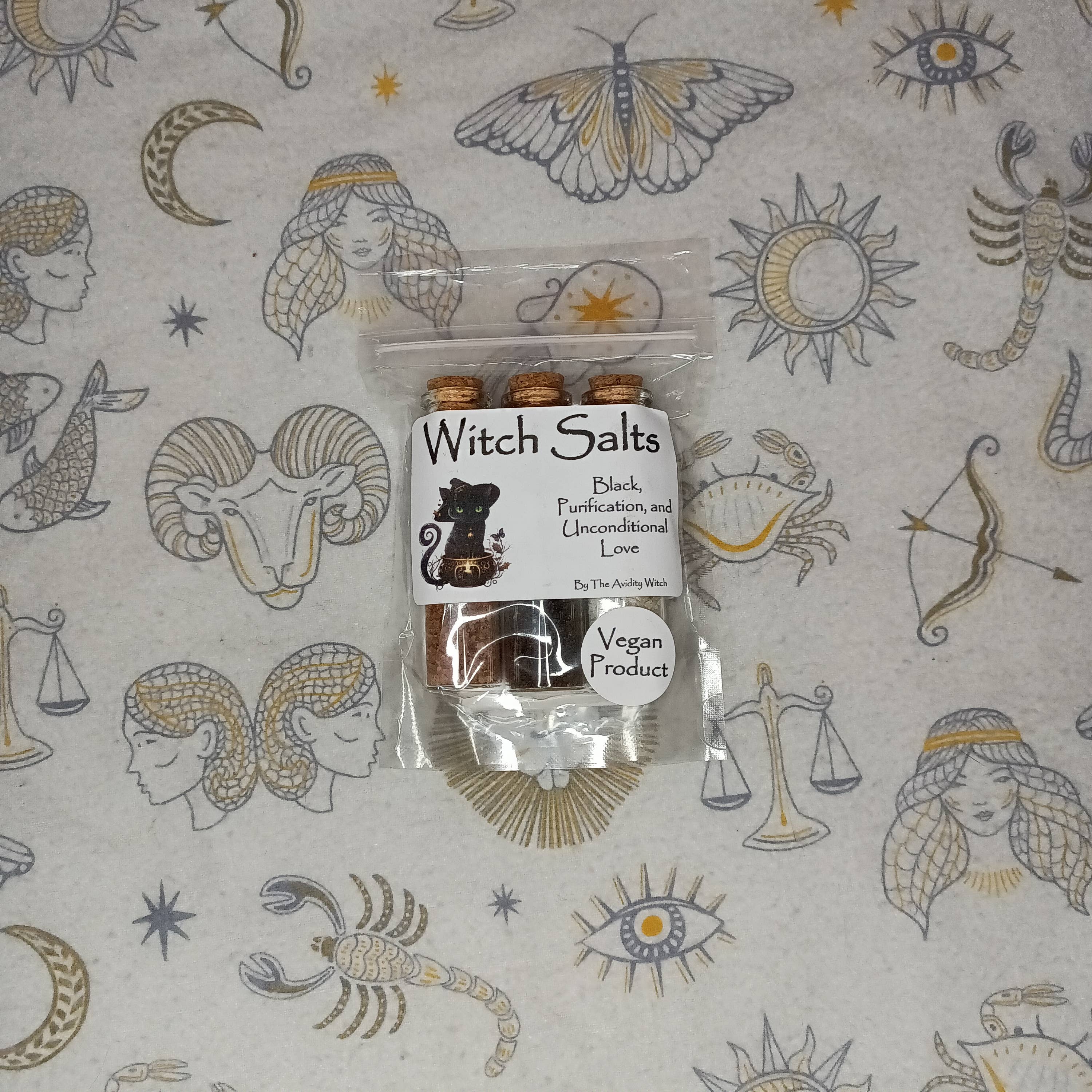 The Avidity Witch - Wholesale Meditation Supplies - Witch Salt Set10