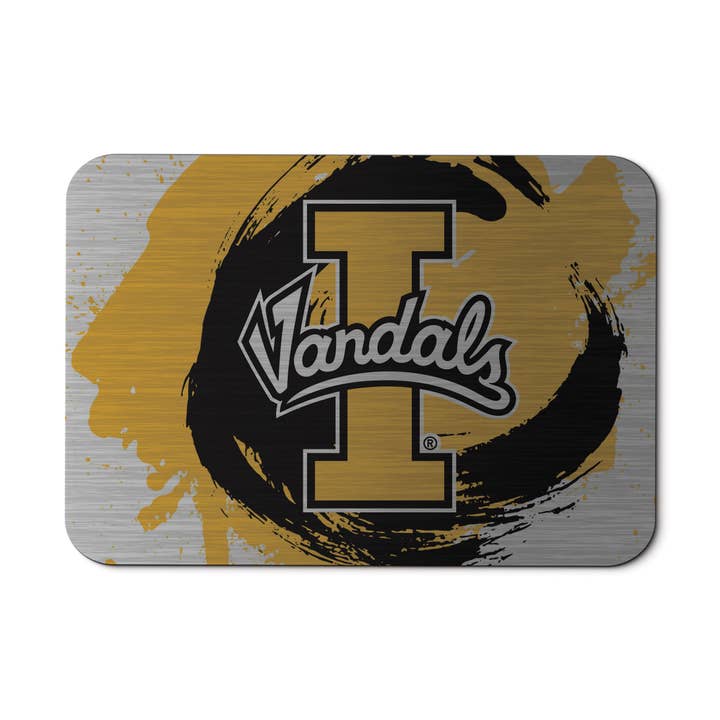 Aluminum Idaho Vandals Paint Splash Mousepad for wholesale by KH Sports Fan