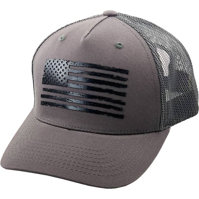 Hana – Engroshandel Trucker hat - Dame – Flad Uv Print Mesh Back American Flag Baseballkasket11