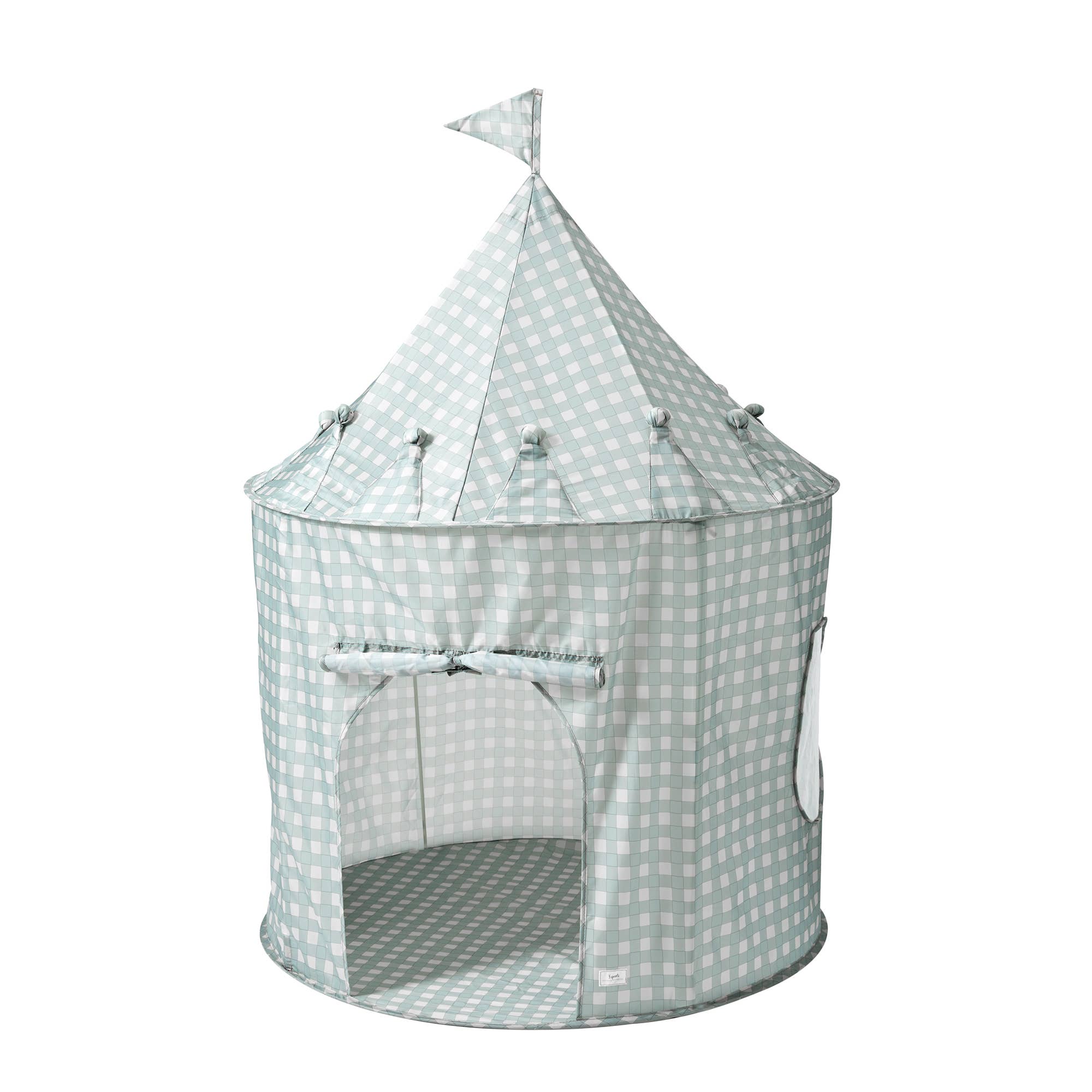 3 Sprouts - Wholesale Tent - Kids - Kids Play Tent Castle with Recycled Fabric - Prints4