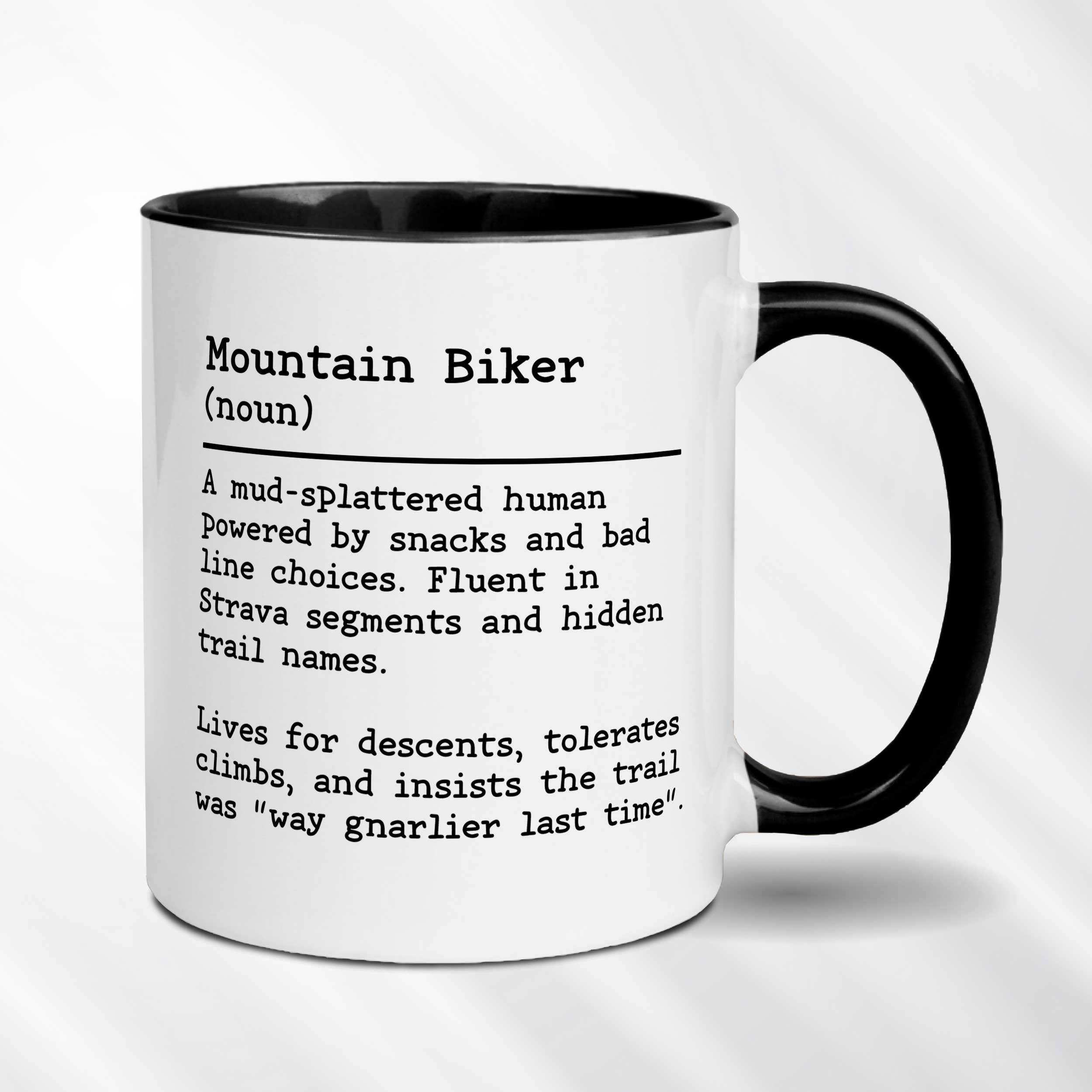 EllieBeanPrints - Wholesale Coffee Mug - Mountain Biker Dictionary Definition Mug | Cycling 3
