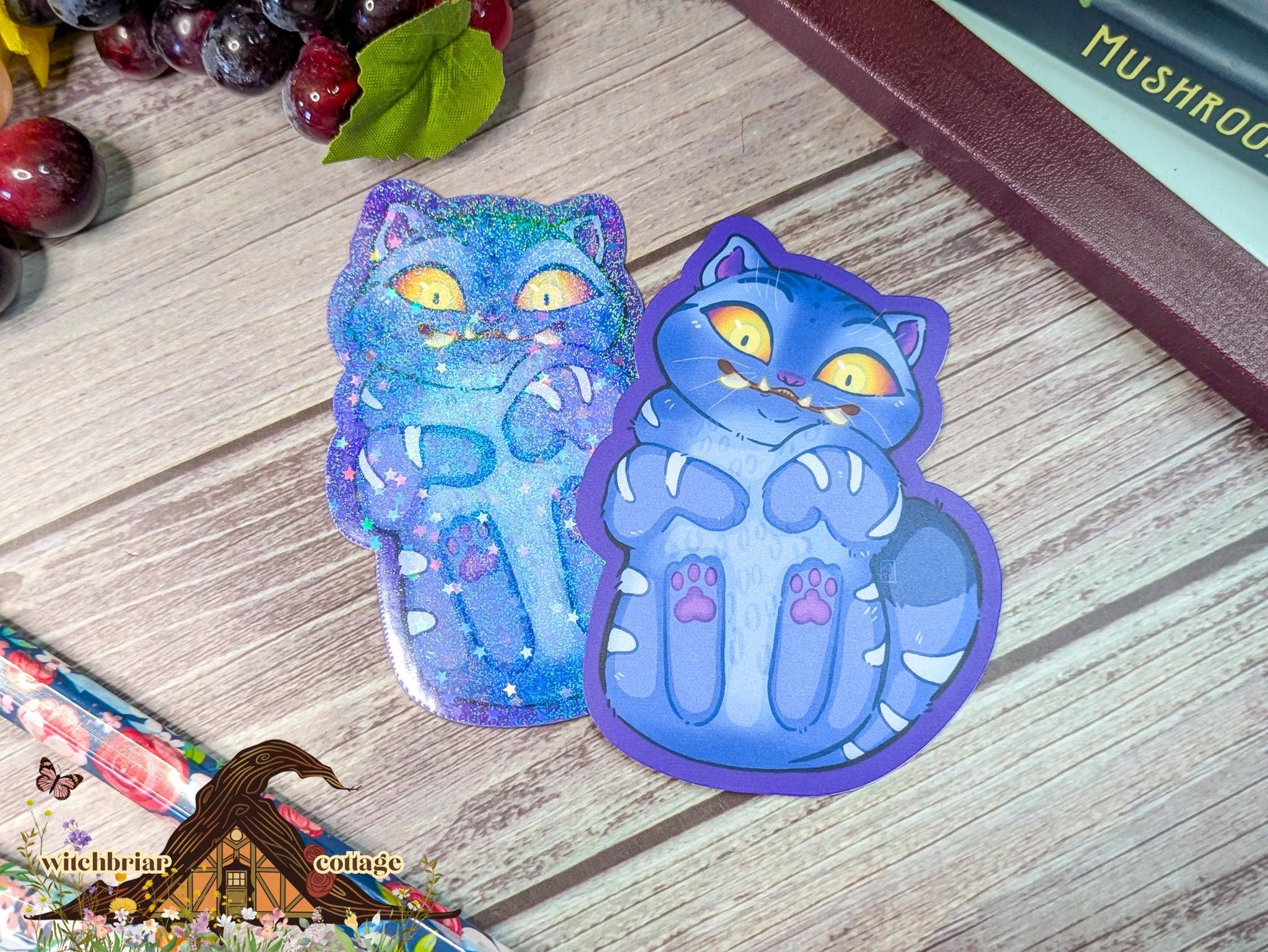 Witchbriar Cottage - Wholesale Sticker - Derpy Tiger Loaf Sticker, Cute Kpop Demon Hunters Sticker5