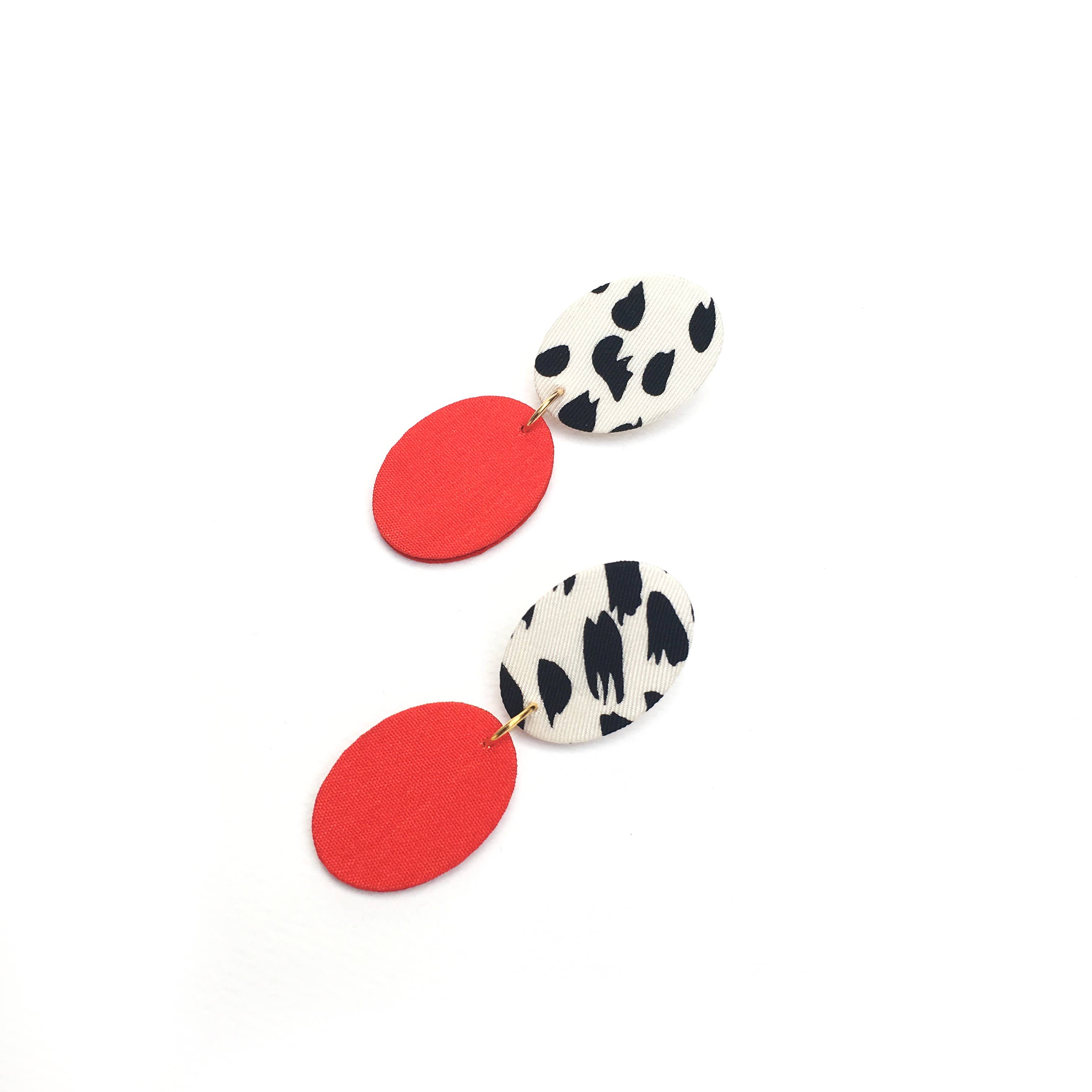 Silky Moons Jewelry – wholesale Dangle earrings – Ellipse Drops Dangle Stud Earrings2