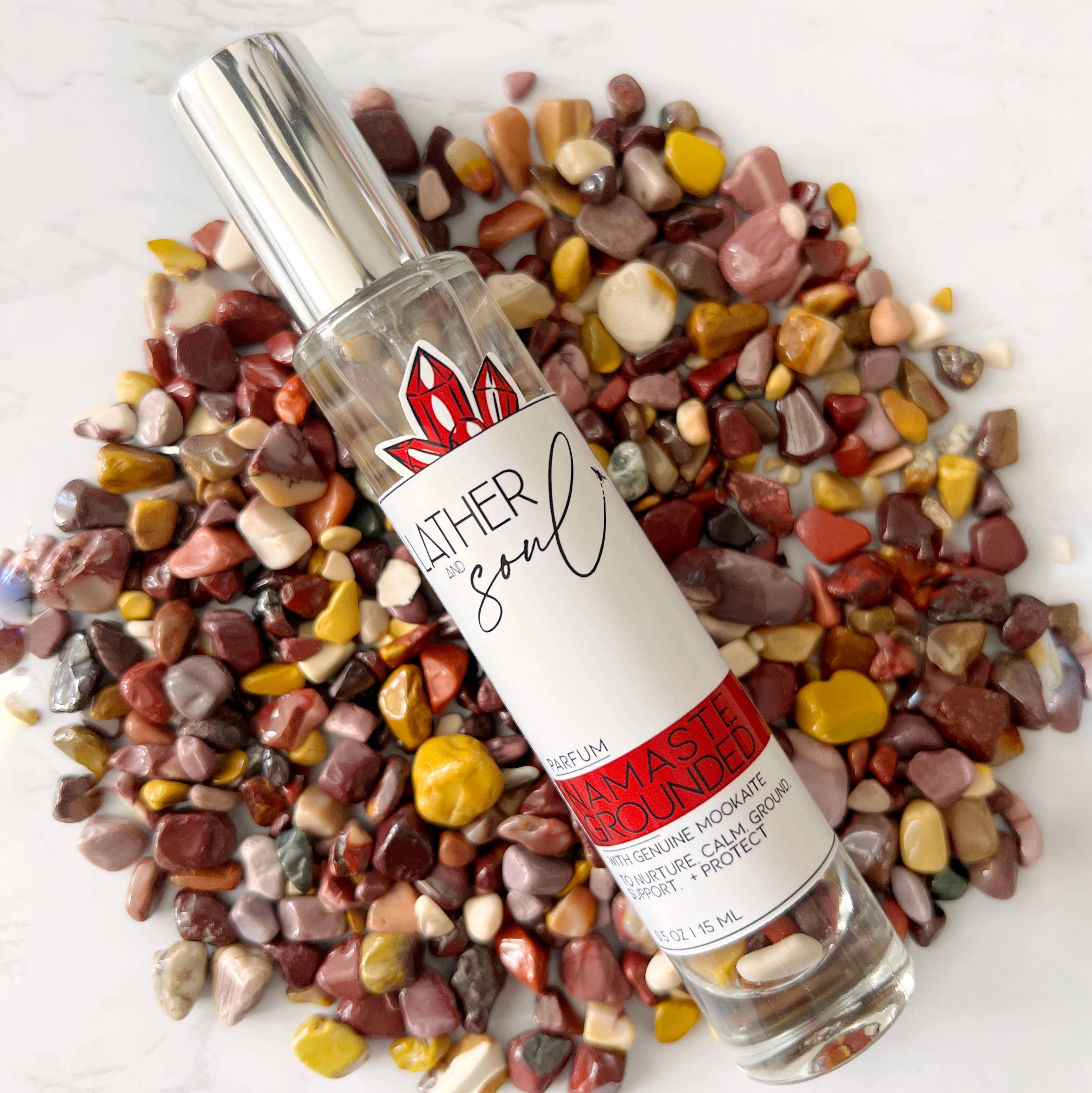 Lather and Soul Skincare - Wholesale Perfume/Eau de Toilette - Parfum | Namaste Grounded | Mookaite0