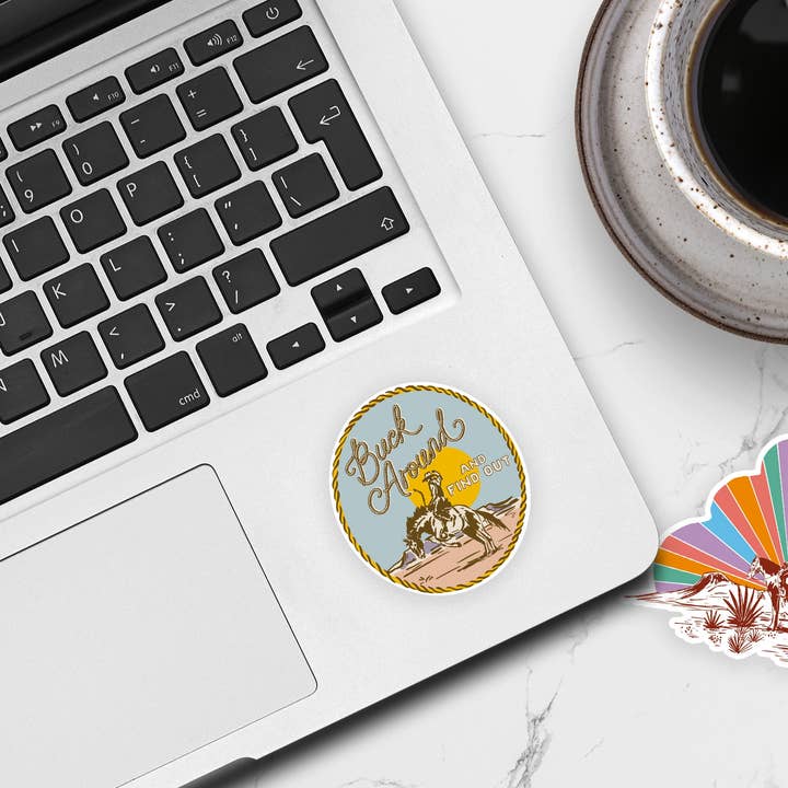 Antiquaria - Wholesale Sticker - Buck Around and Find Out Sticker2