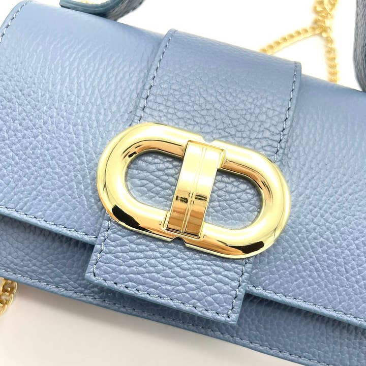 Suie Valentini srl - Wholesale Shoulder Bag - Women's - Genuine leather shoulder bag, MINI size, made in Italy, art. 112413
