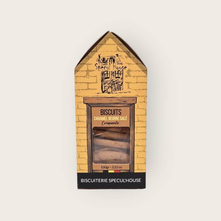 SPECUL'HOUSE - Wholesale Koekje - 'Crunch' koekjes met gezouten boterkaramel - 100 g2