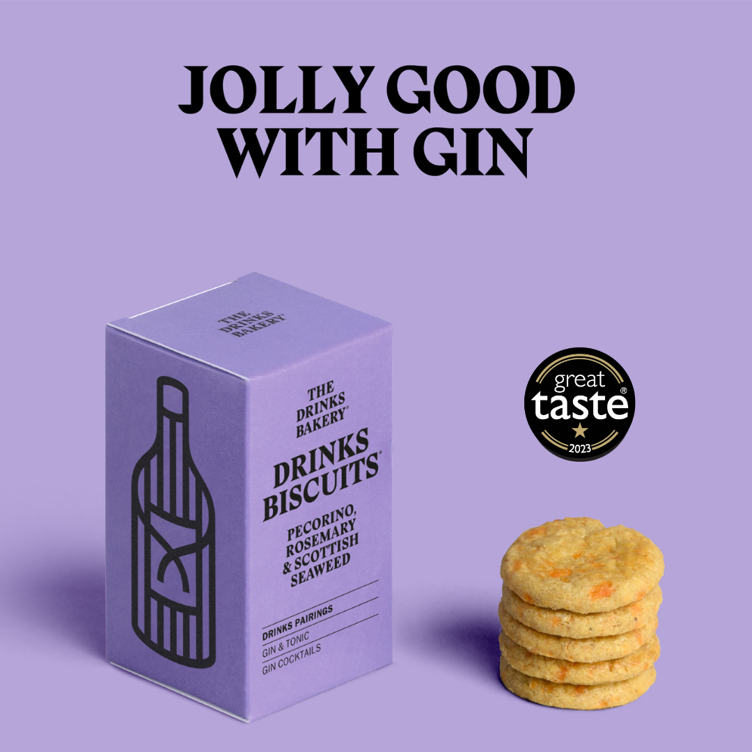 The Drinks Bakery - Wholesale Cookie - Drinks Biscuits - Pecorino Cheese & Rosemary 36g2