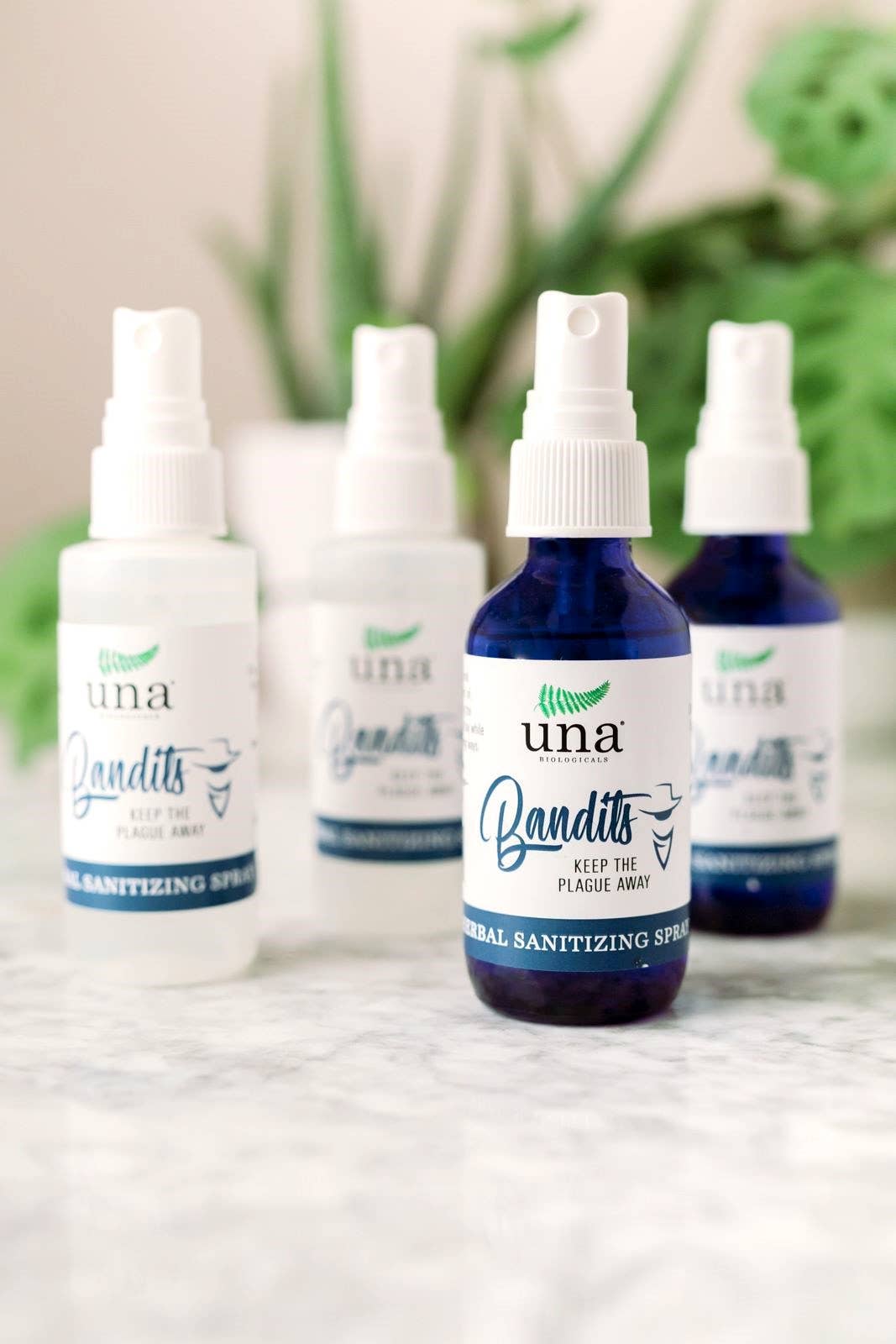 Una Biologicals - Wholesale Hand Sanitizer - Bandits Natural Sanitizing Spray0